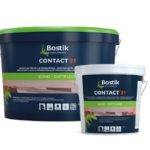 Bucket and can of Contact 31 glue adhesive