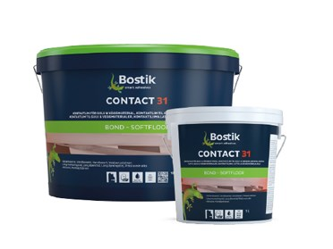 Bucket and can of Contact 31 glue adhesive